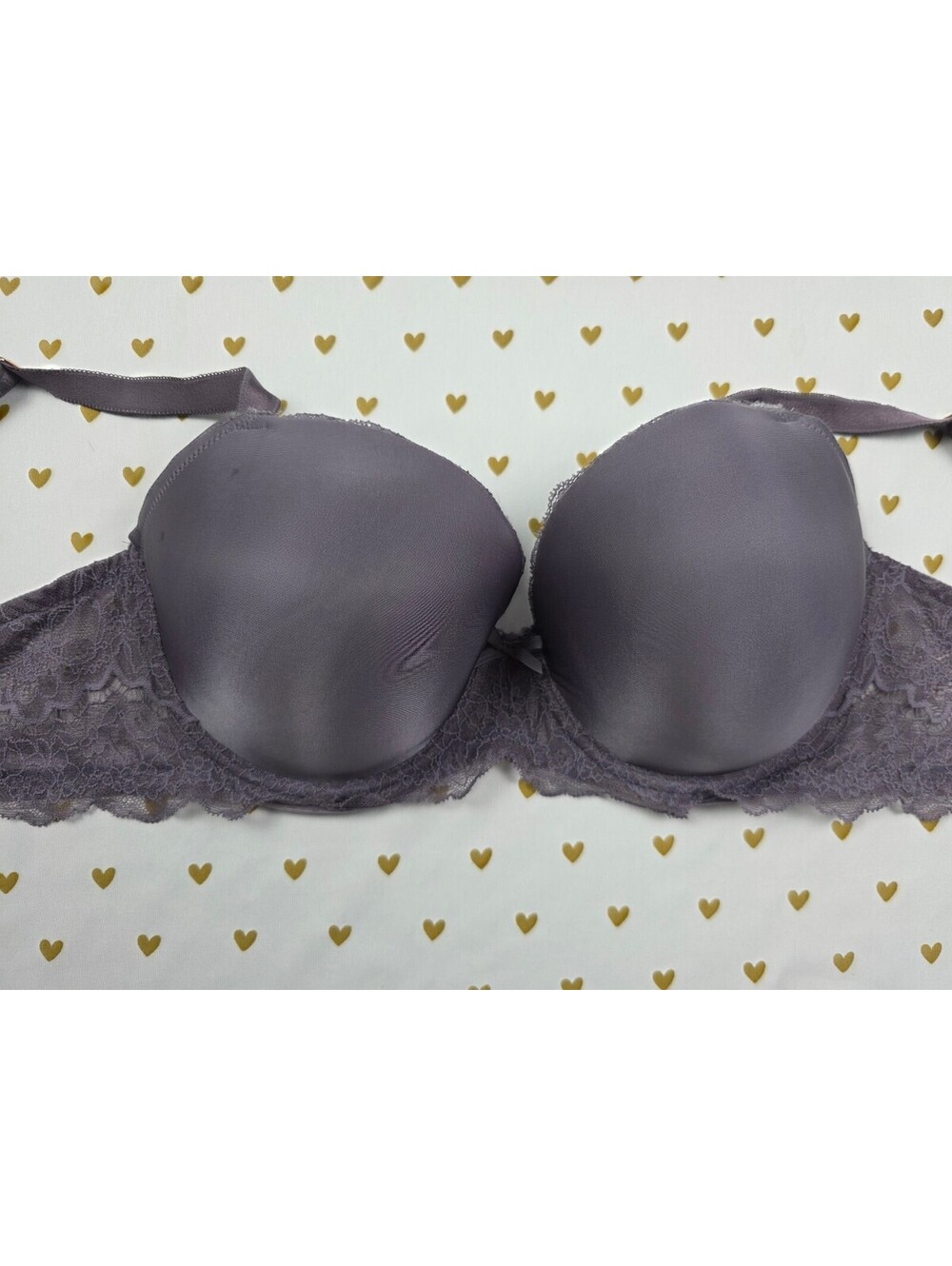 Victorias Secret Dream Angels Lined Demi Balconette Bra 38D